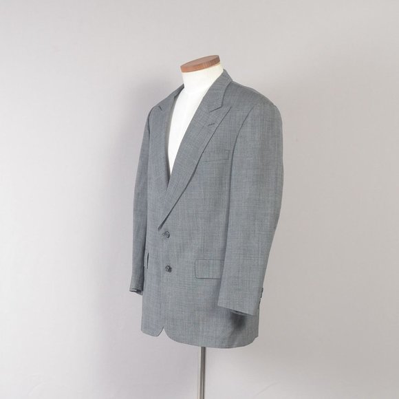 Hart Schaffner & Marx Men's Suit Wool Gray 42R 34X34 - Picture 2 of 12